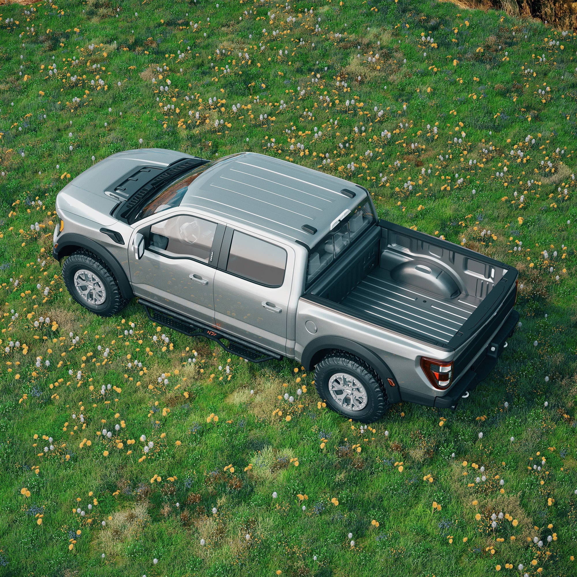 Running Boards for Ford SuperCrew Cab (2015-2026)