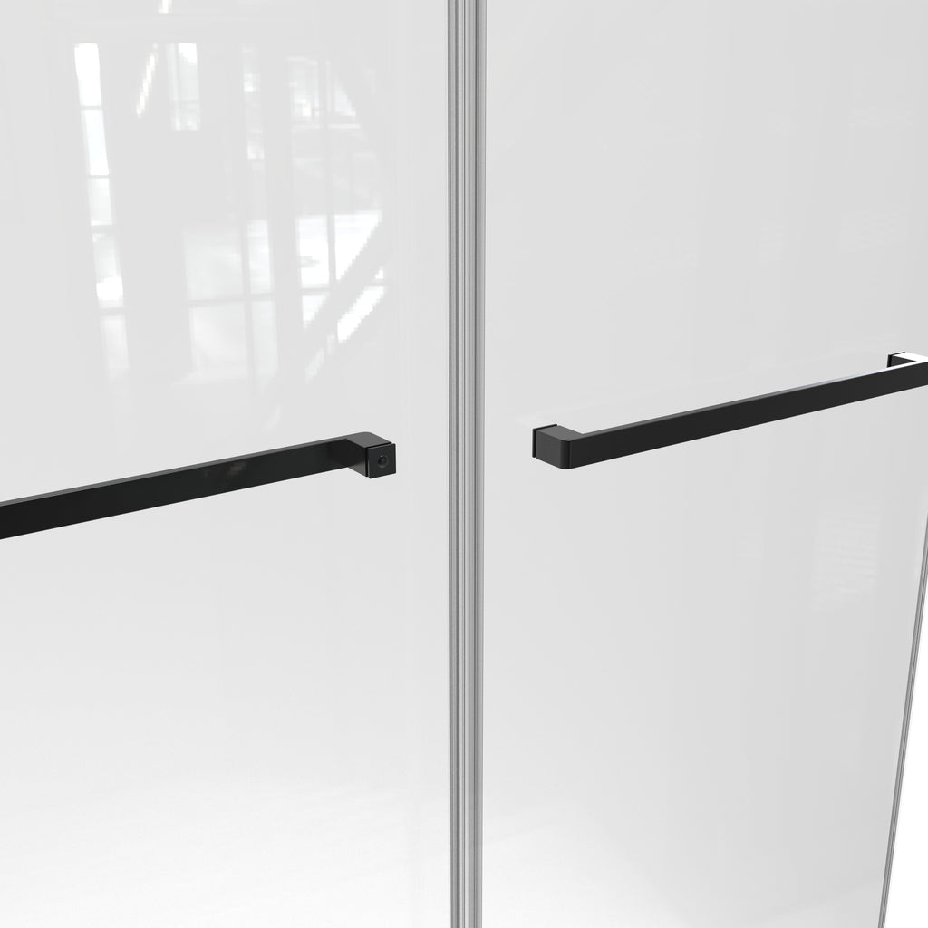 60"W x 75"H Double-Sliding Shower Door
