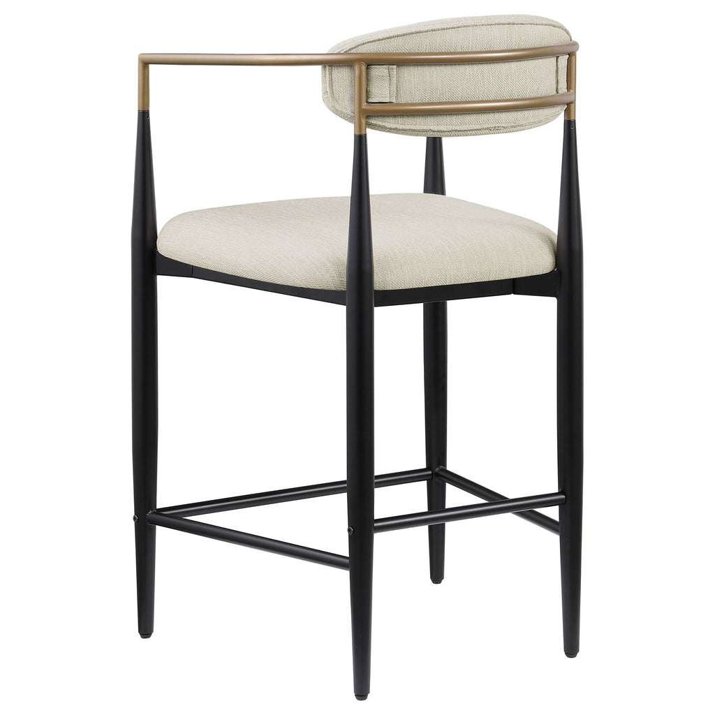 Kirkham - Upholstered Counter (Set of 2) - Beige