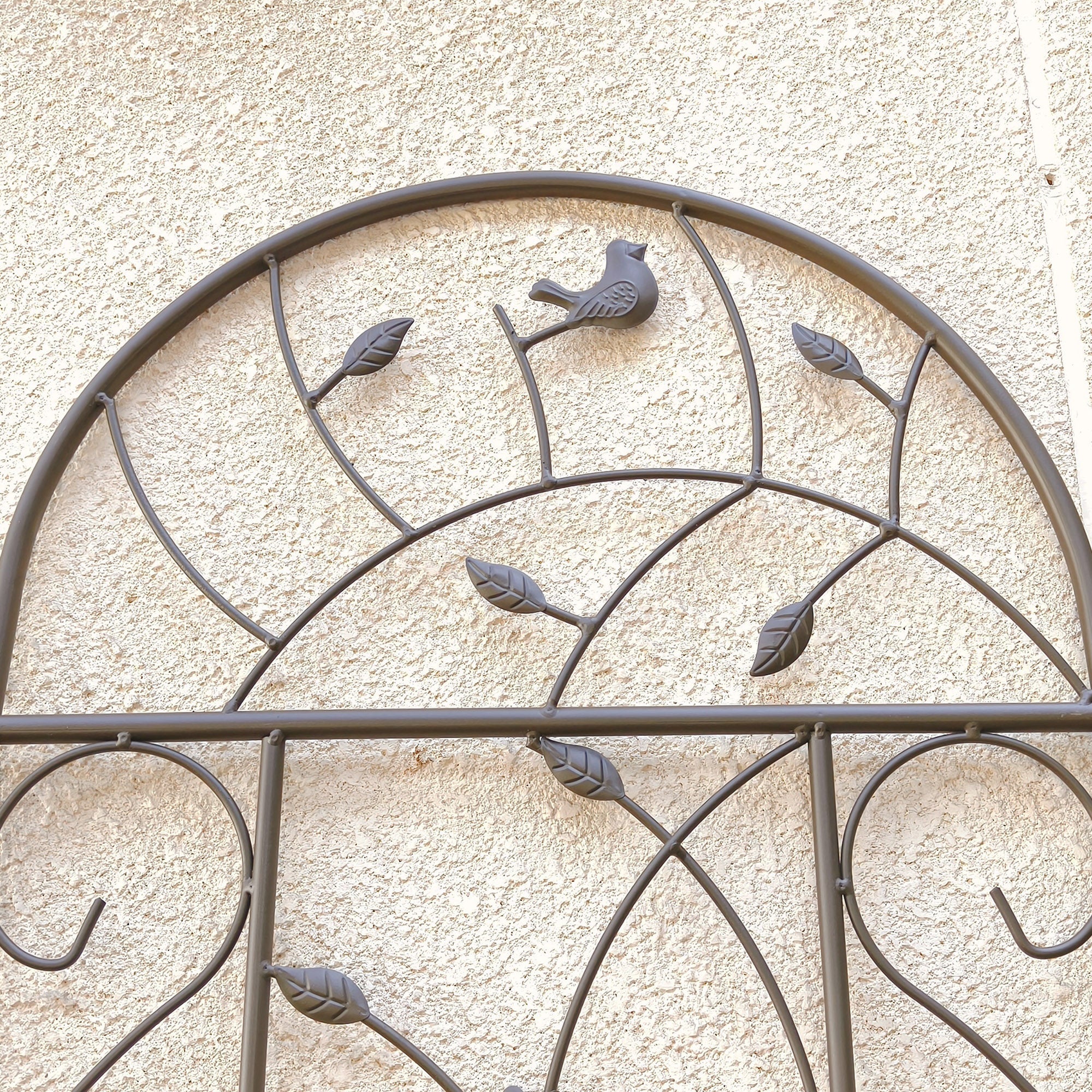 2 Pack Metal Garden Trellis 86.7" x 19.7"