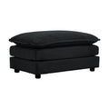 Chenille Fabric Ottomans Footrest to Combine with Sofas