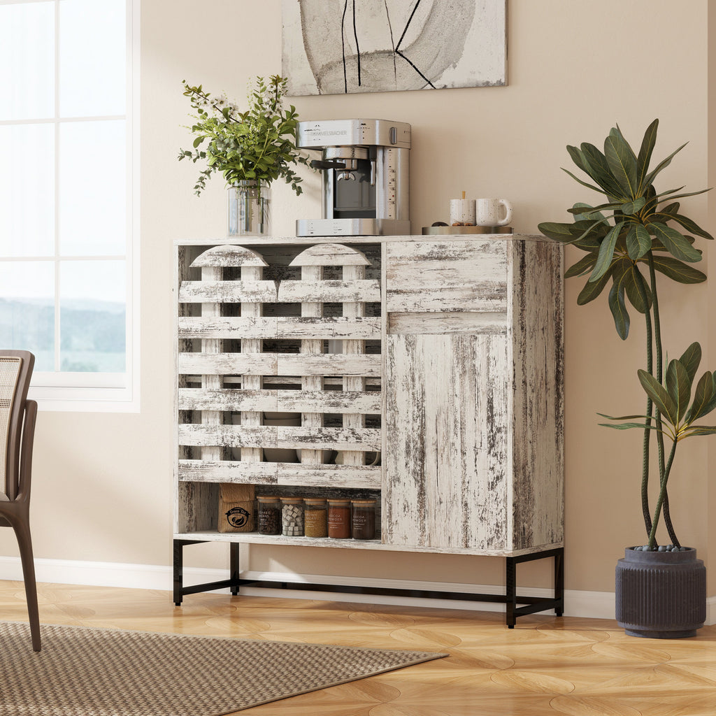 Farmhouse Sideboard Cabinet with Storage