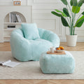 Giant Bean Bag Chair with Footstool
