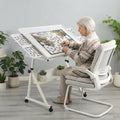 1500 Pieces Jigsaw Puzzle Metal Table Board with 4 Trays