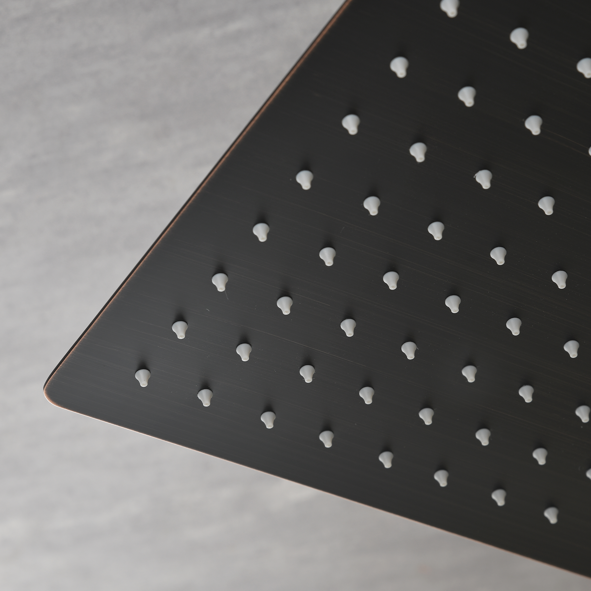 10 inch Wall Mount Rainfall Square Shower Head, Oil Rubbed Bronze