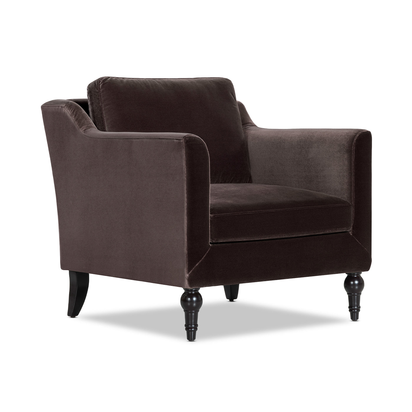 Josephine 33" Upholstered Accent Chair, Deep