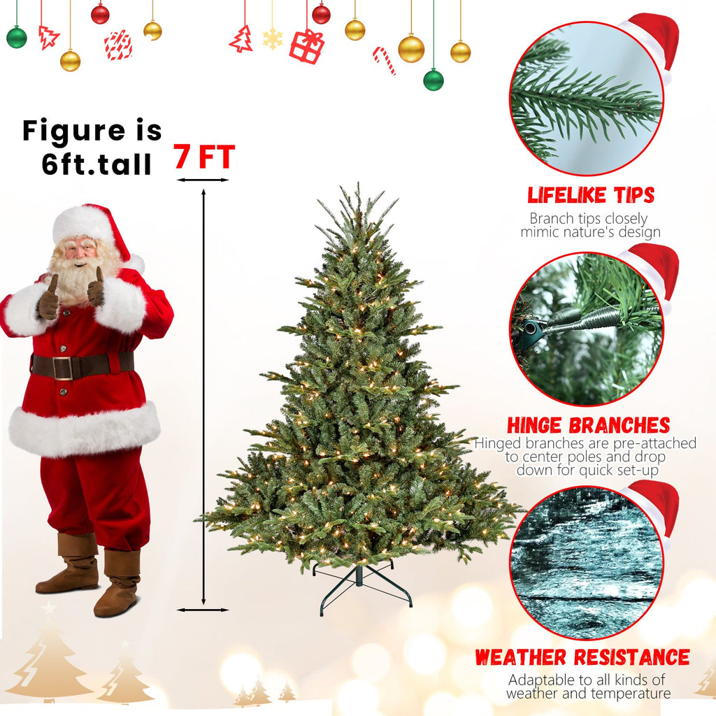 4FT Full-Shape Christmas Tree with 150 UL Lights