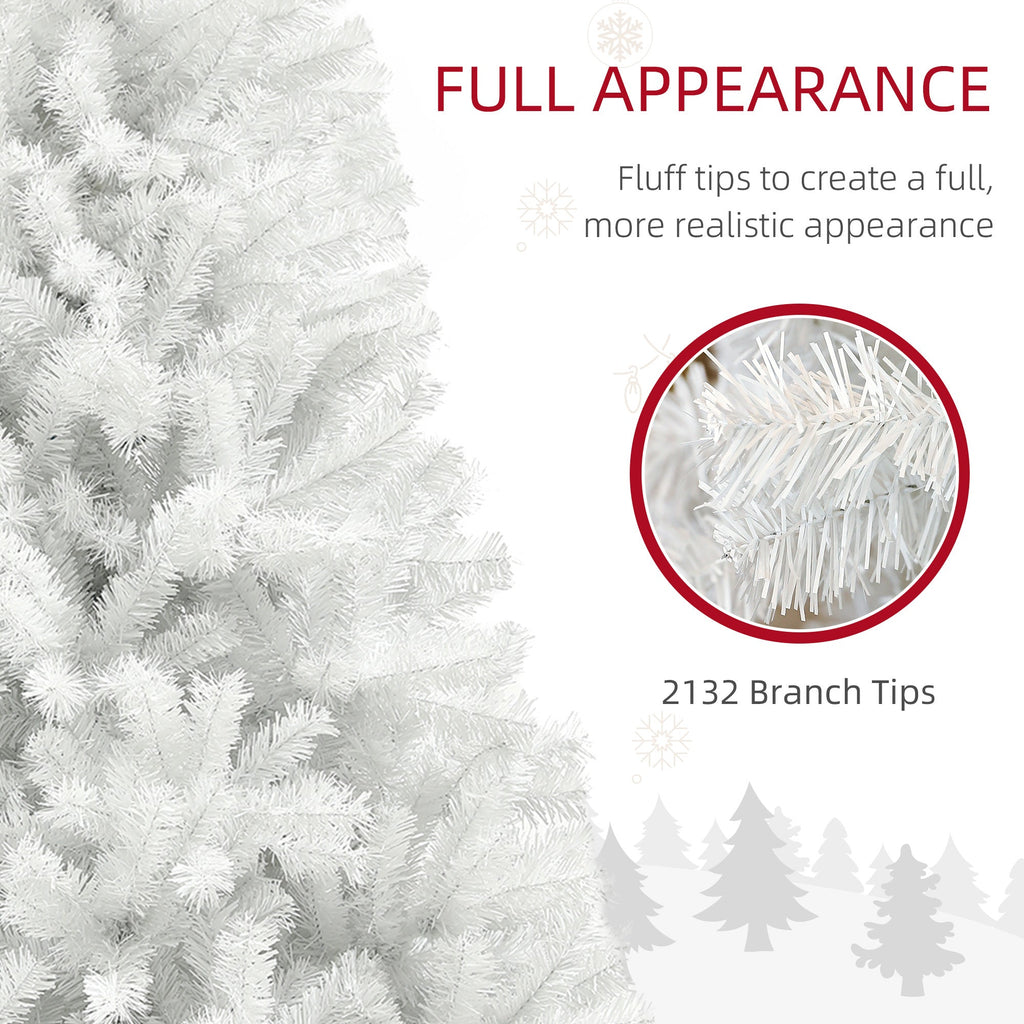 HOMCOM 9ft Tall Artificial Christmas Tree