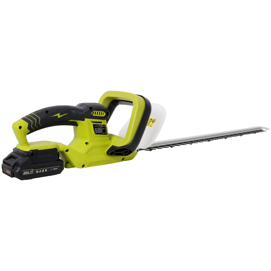 21V DC Hedge Trimmer with Battery and Seat Charger