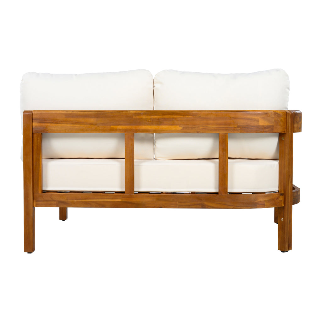 U_Style Acacia Solid Wood Patio Furniture Set