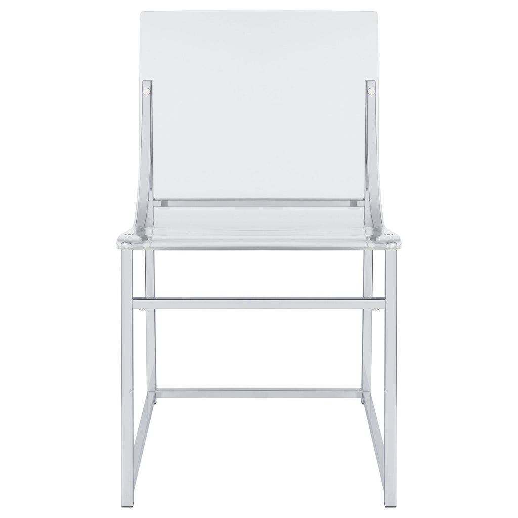 Hartsell - Dining Side Chair (Set of 2) - Chrome