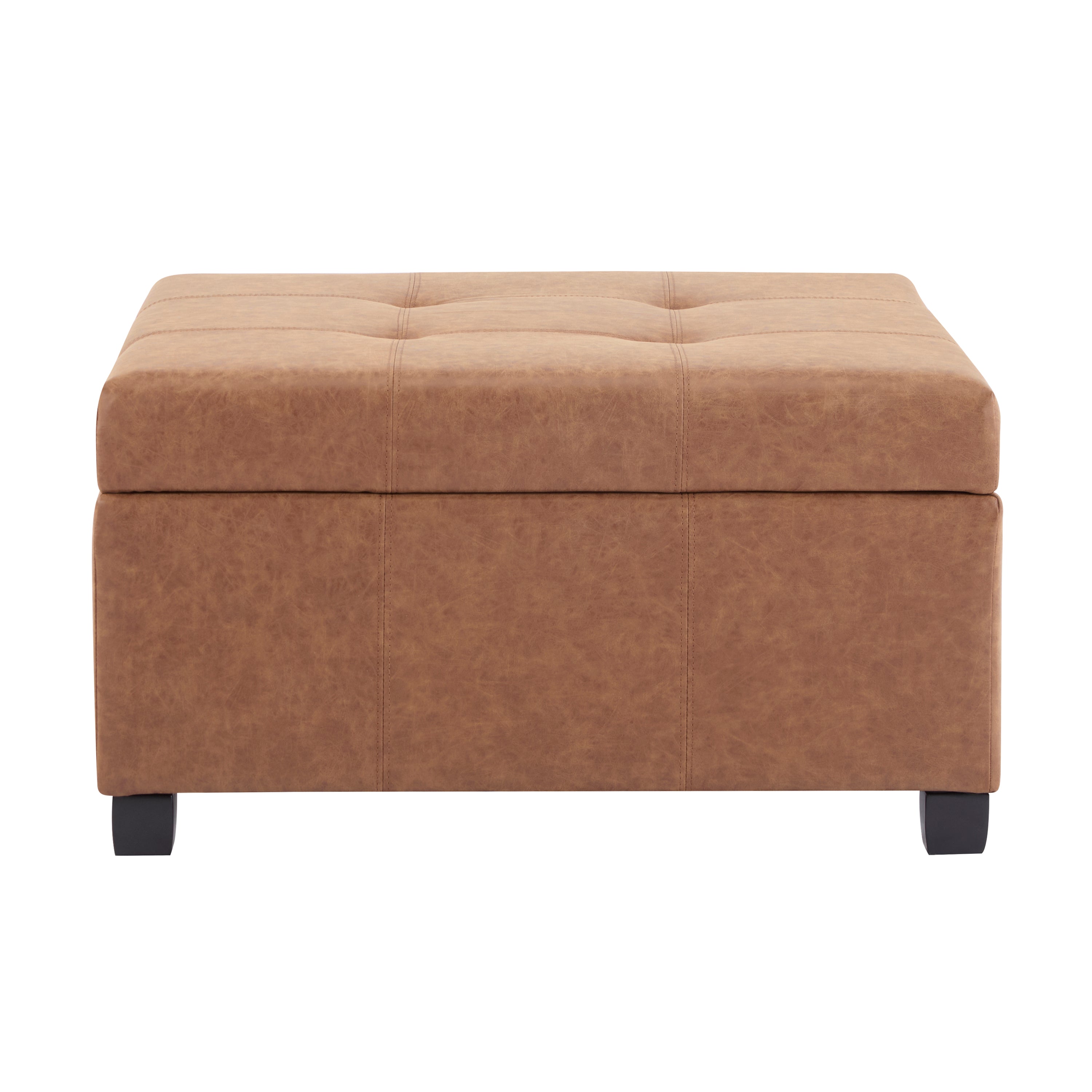 35" Square Storage Ottoman