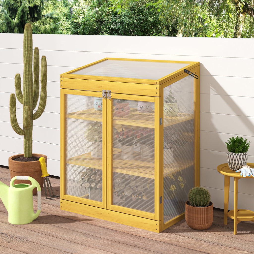 Greenhouse Wooden Cold Frame Greenhouse