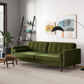 Casey Mid Century Modern Olive Sofa