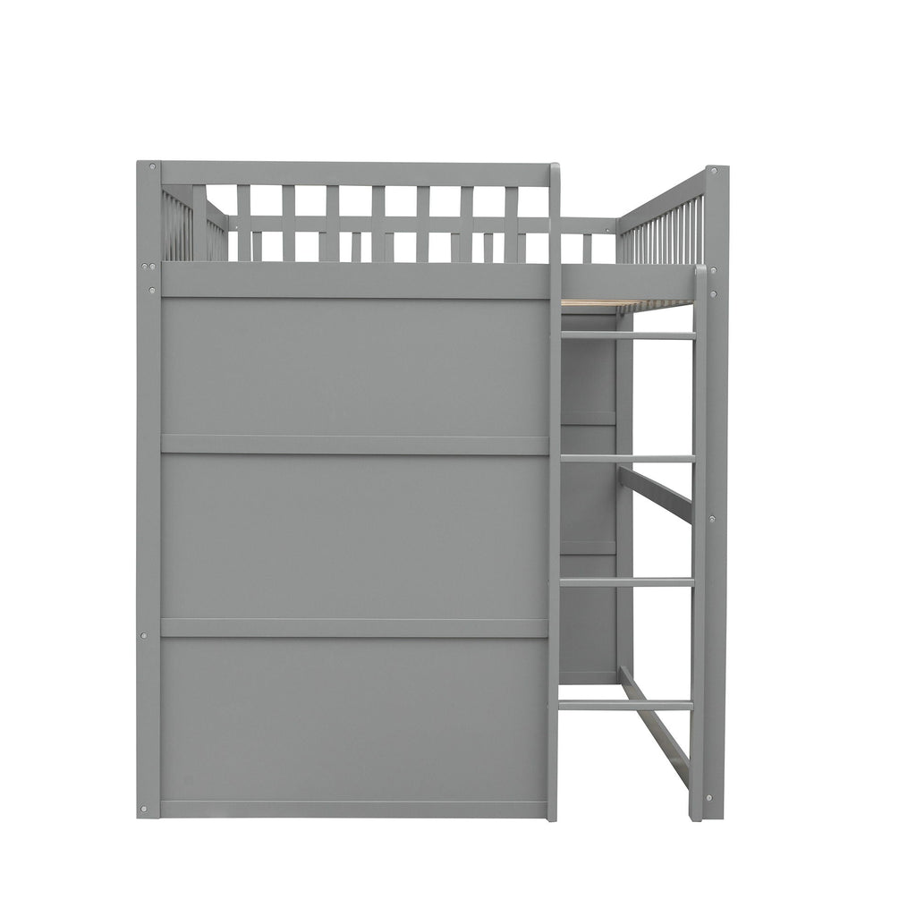Elegant House Loft Bed With Ladder