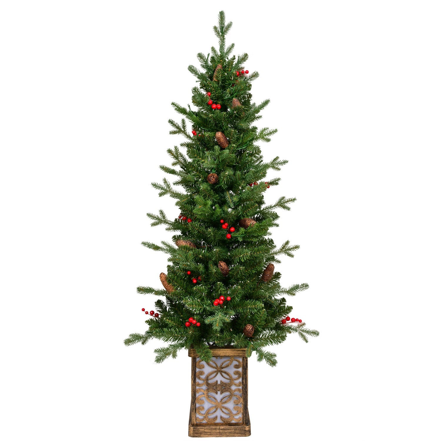 4FT Pre-Lit Christmas Tree