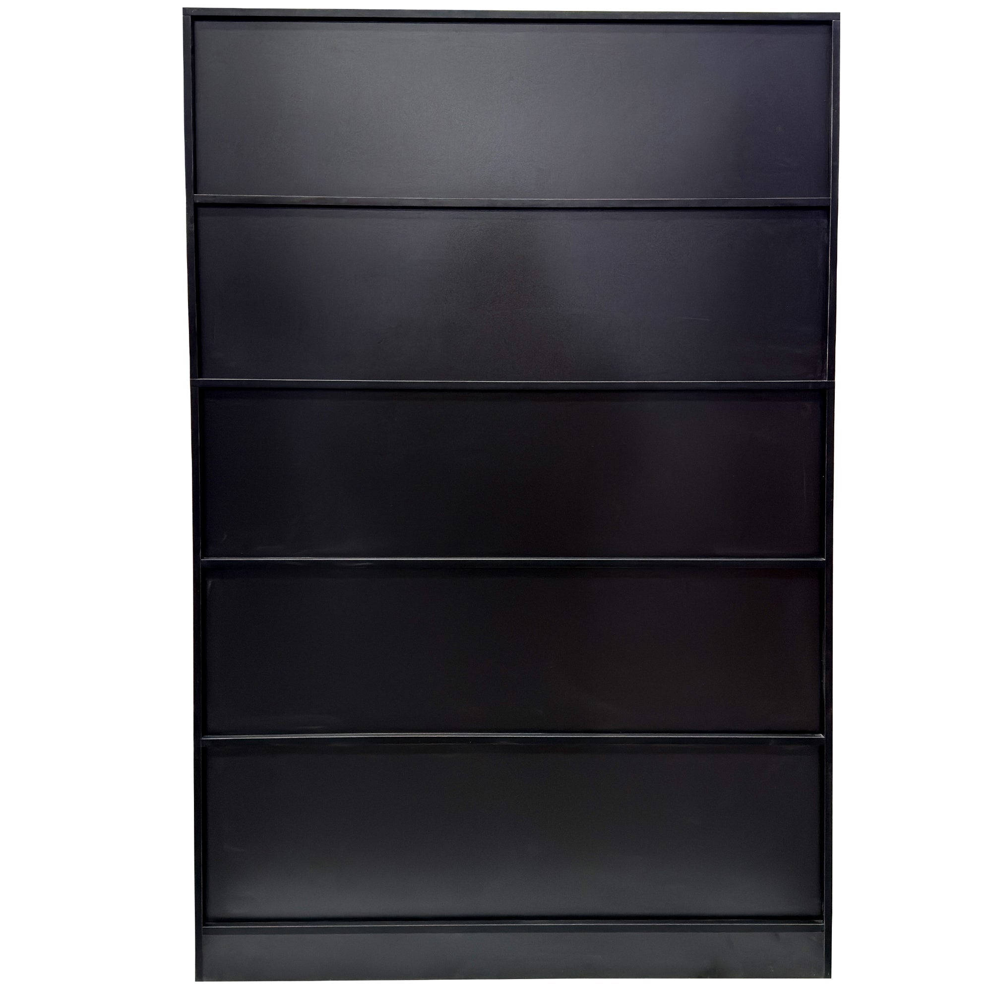 70.87" Tall Bookshelf with 10 Cubes and 3 Doors