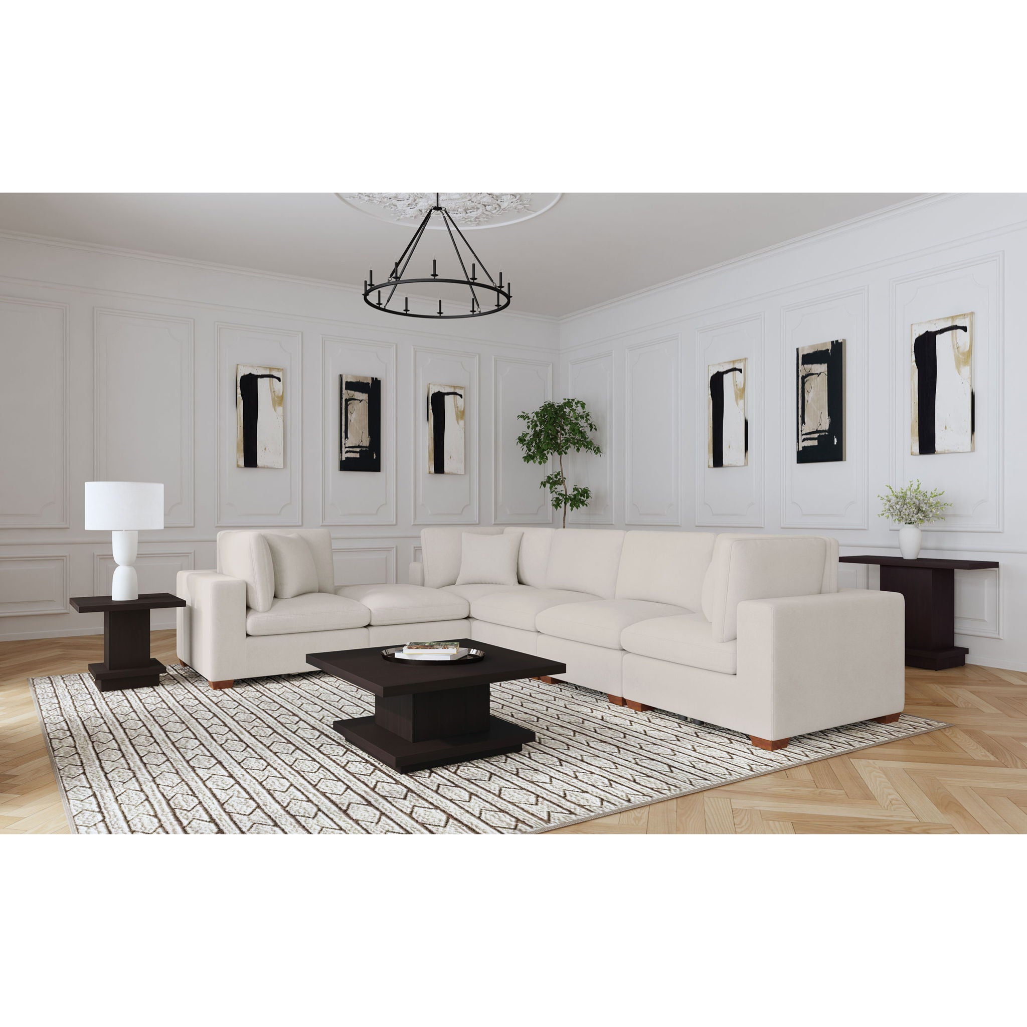Zachary - Upholstered Ottoman