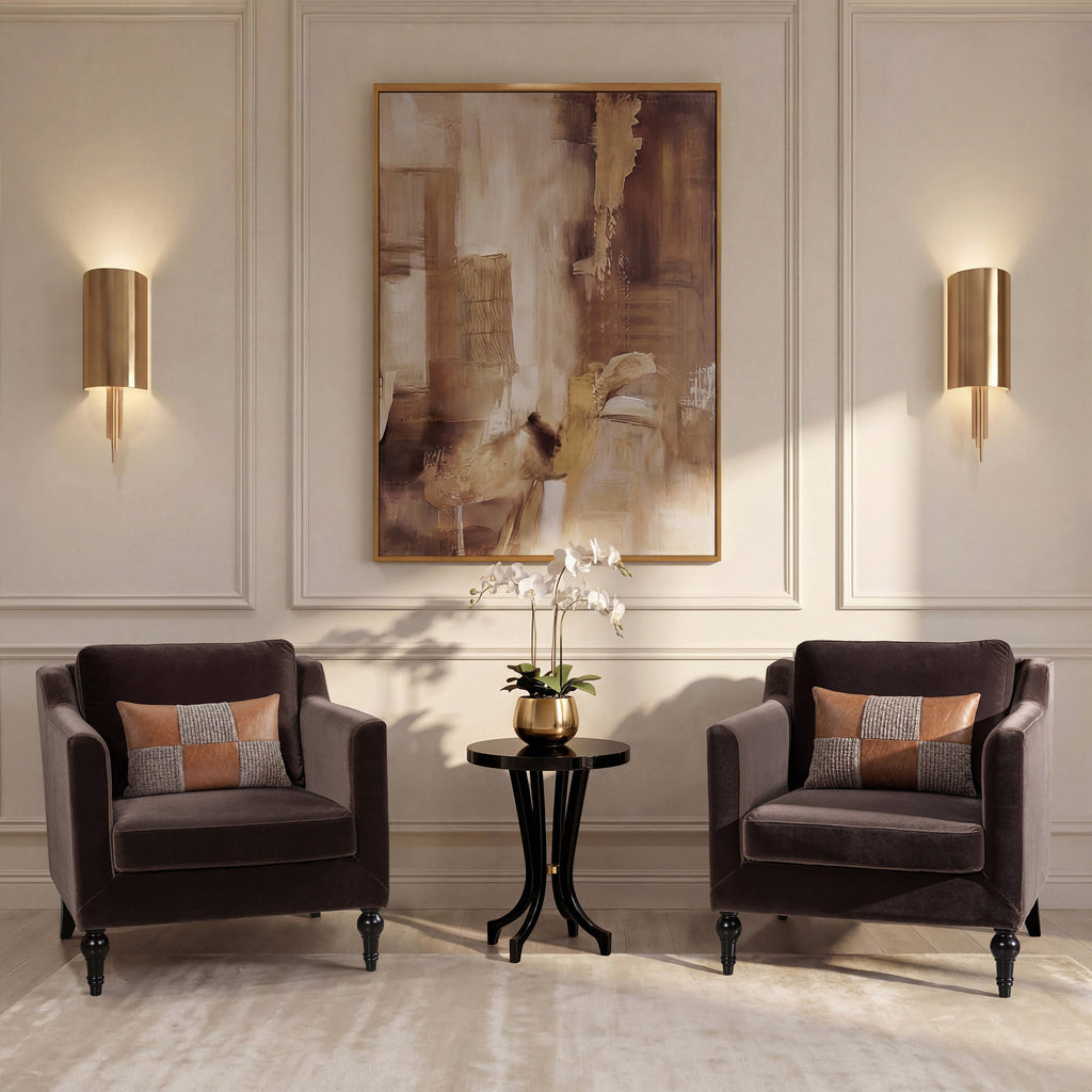 Josephine 33" Upholstered Accent Chair, Deep