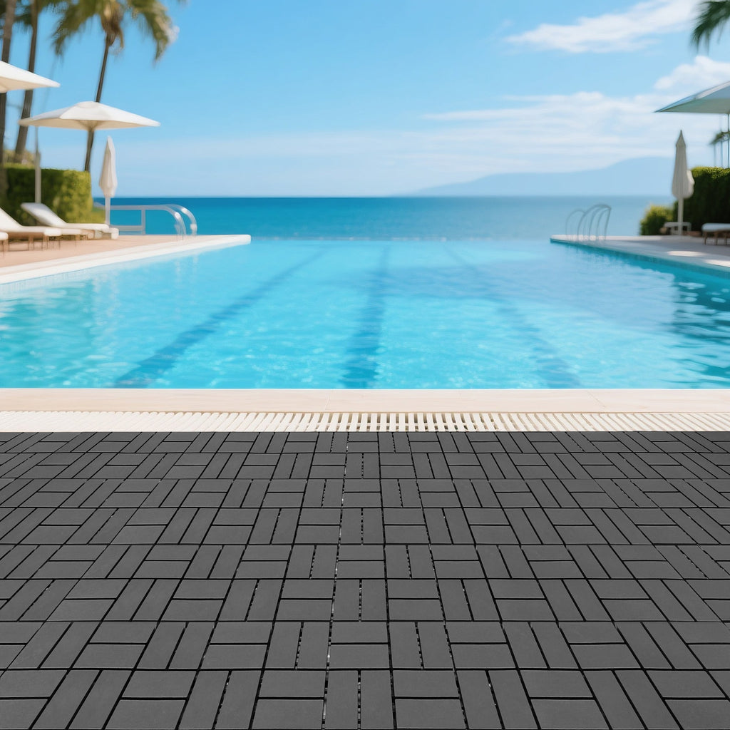 Plastic Interlocking Decking Tiles - Perfect for Any Outdoor Space