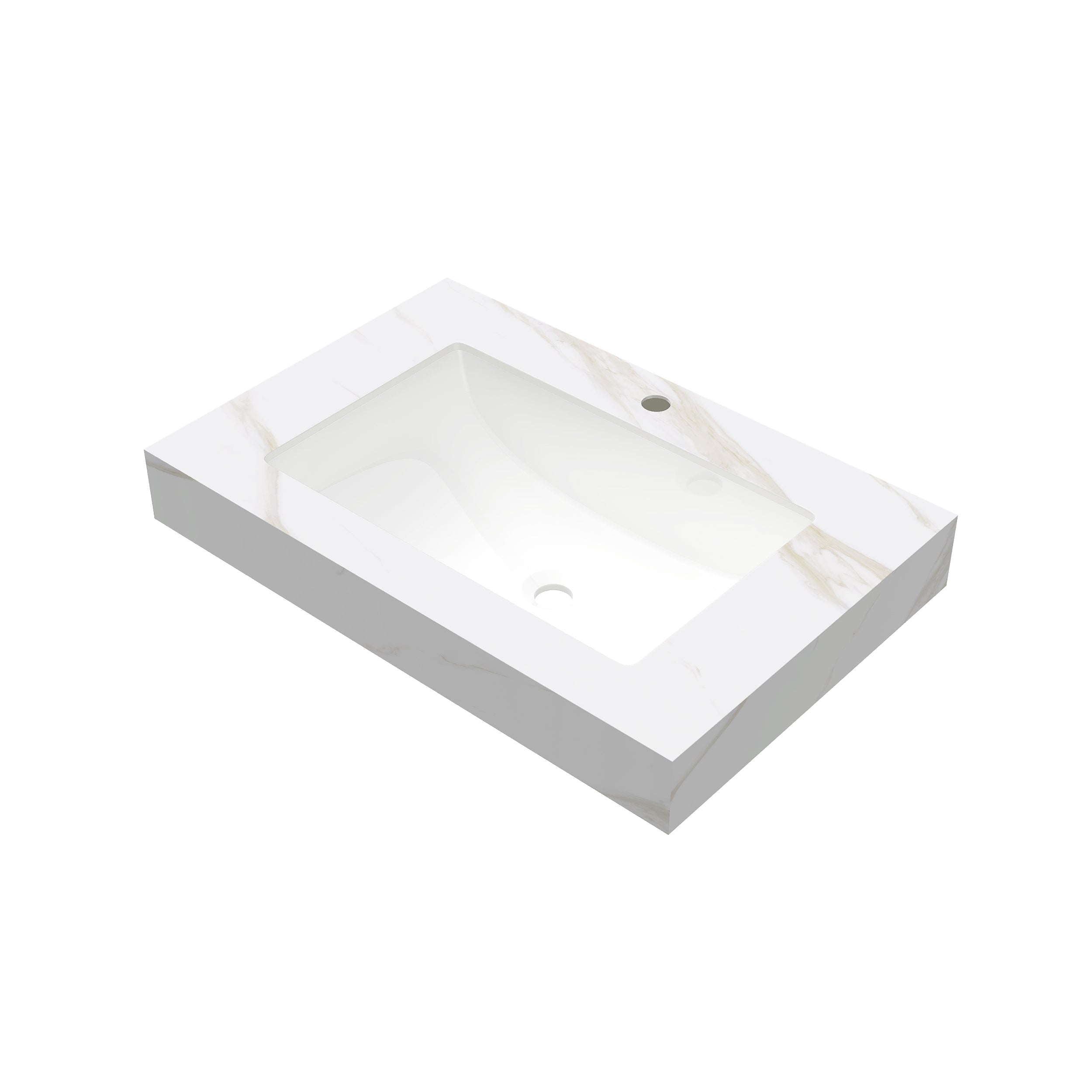 30" Calacatta Bathroom Vanity