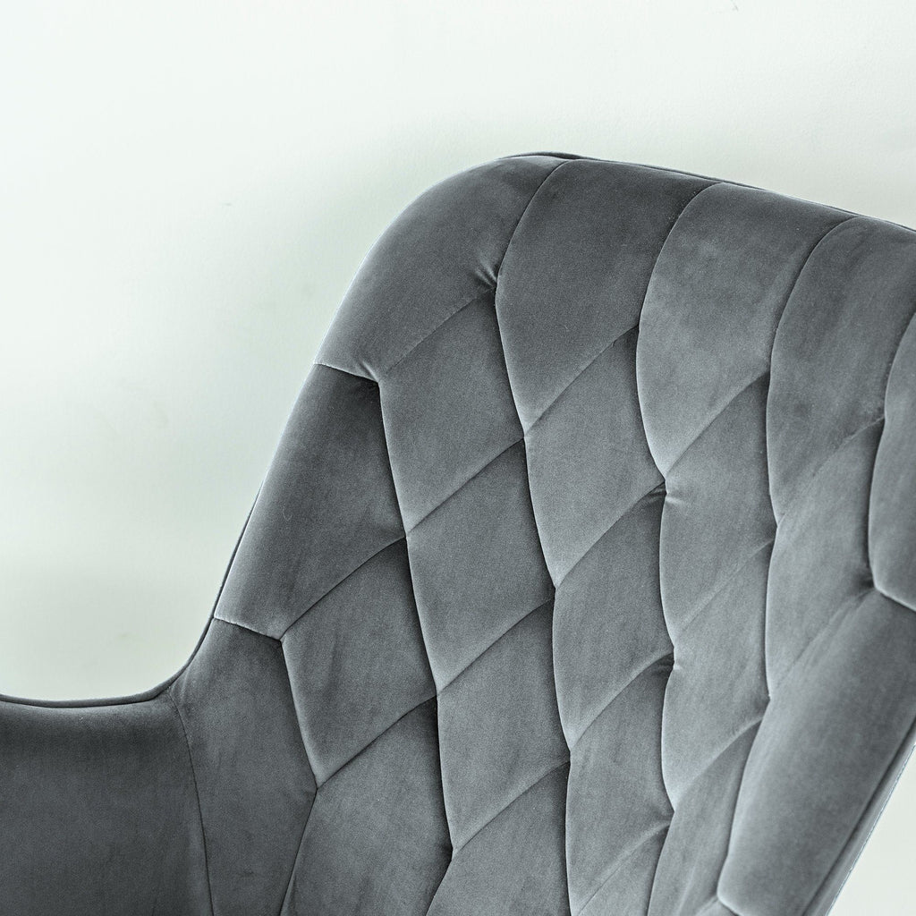 Hannah - Rocking Chair - Gray