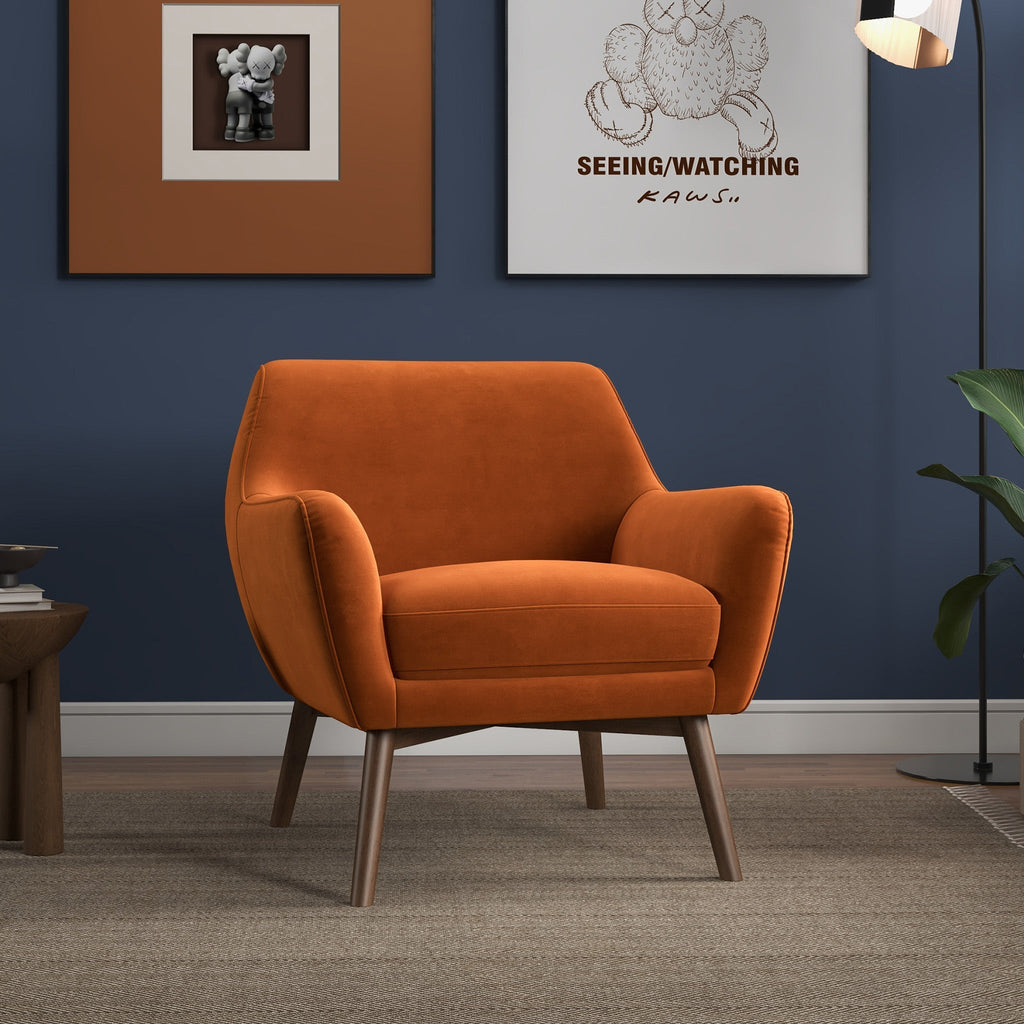 Panom Burnt Velvet Chair