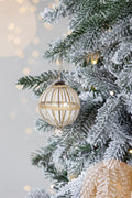 D5" X-Mas Hanging Ornament, Set of 2