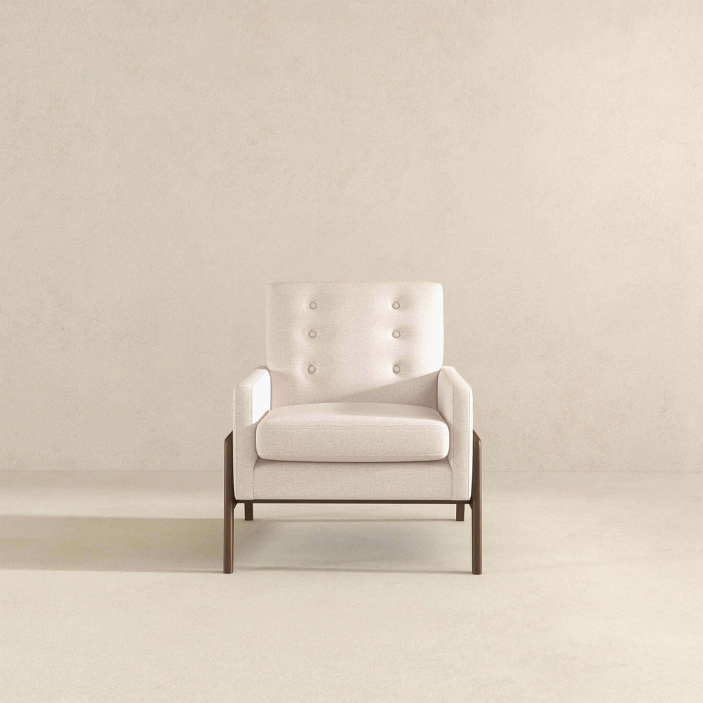 Cole - Solid Wood Lounge Chair