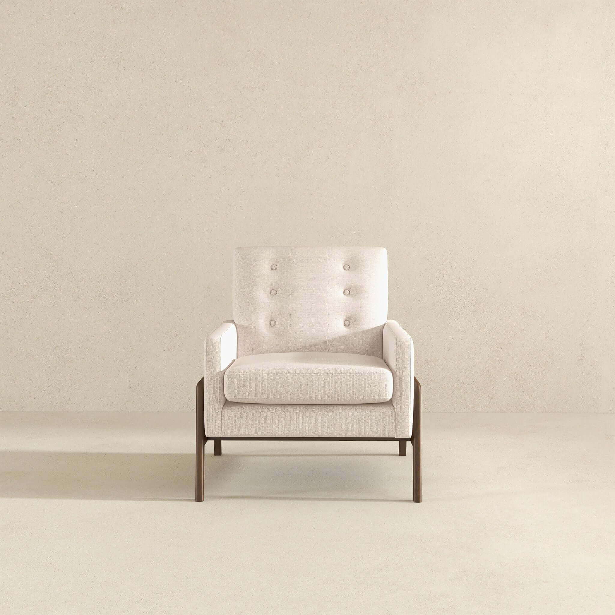 Cole - Solid Wood Lounge Chair