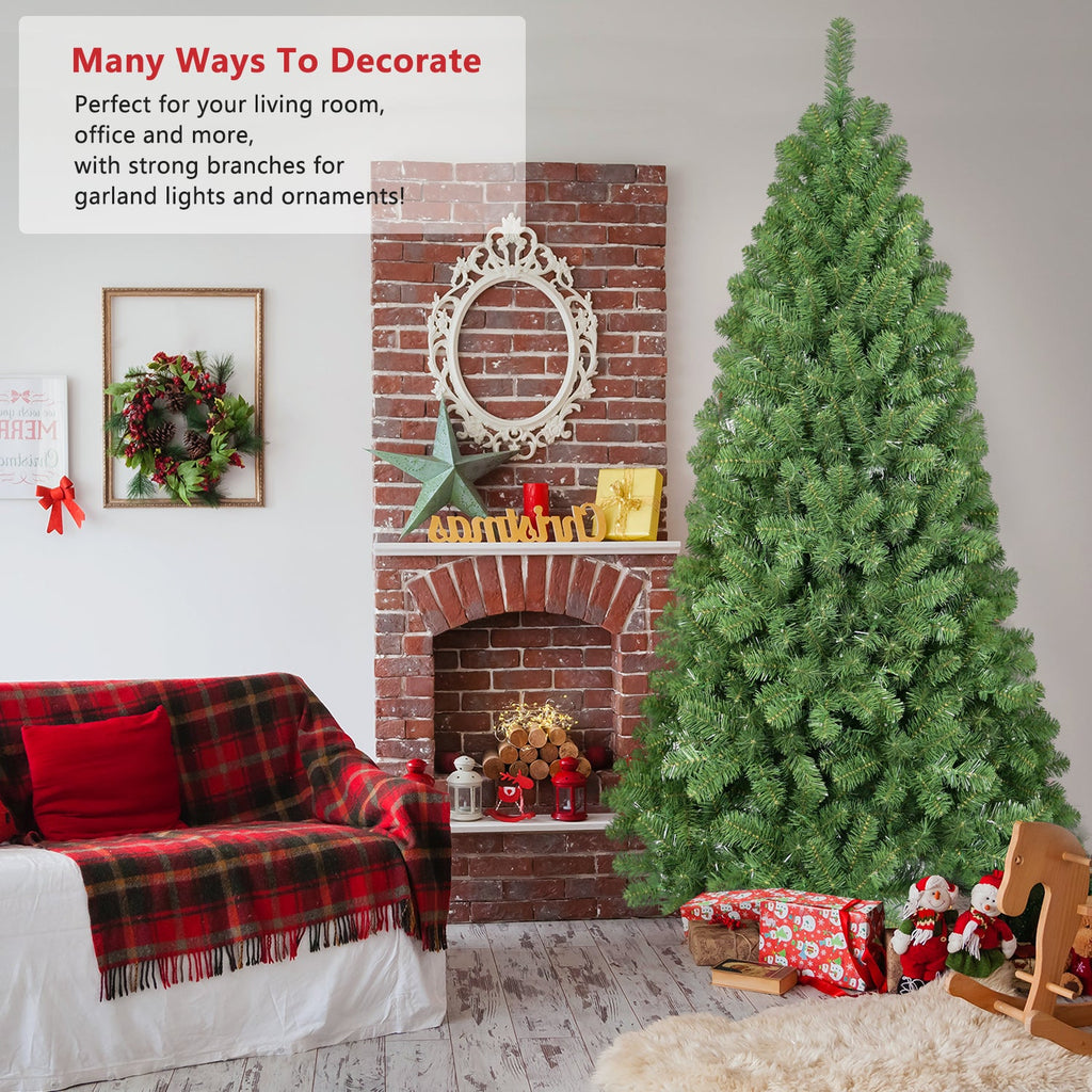 7ft Christmas Tree with Memory Wire, 1064 Tips