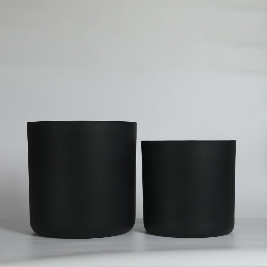 Round Concrete Planter Set of 2