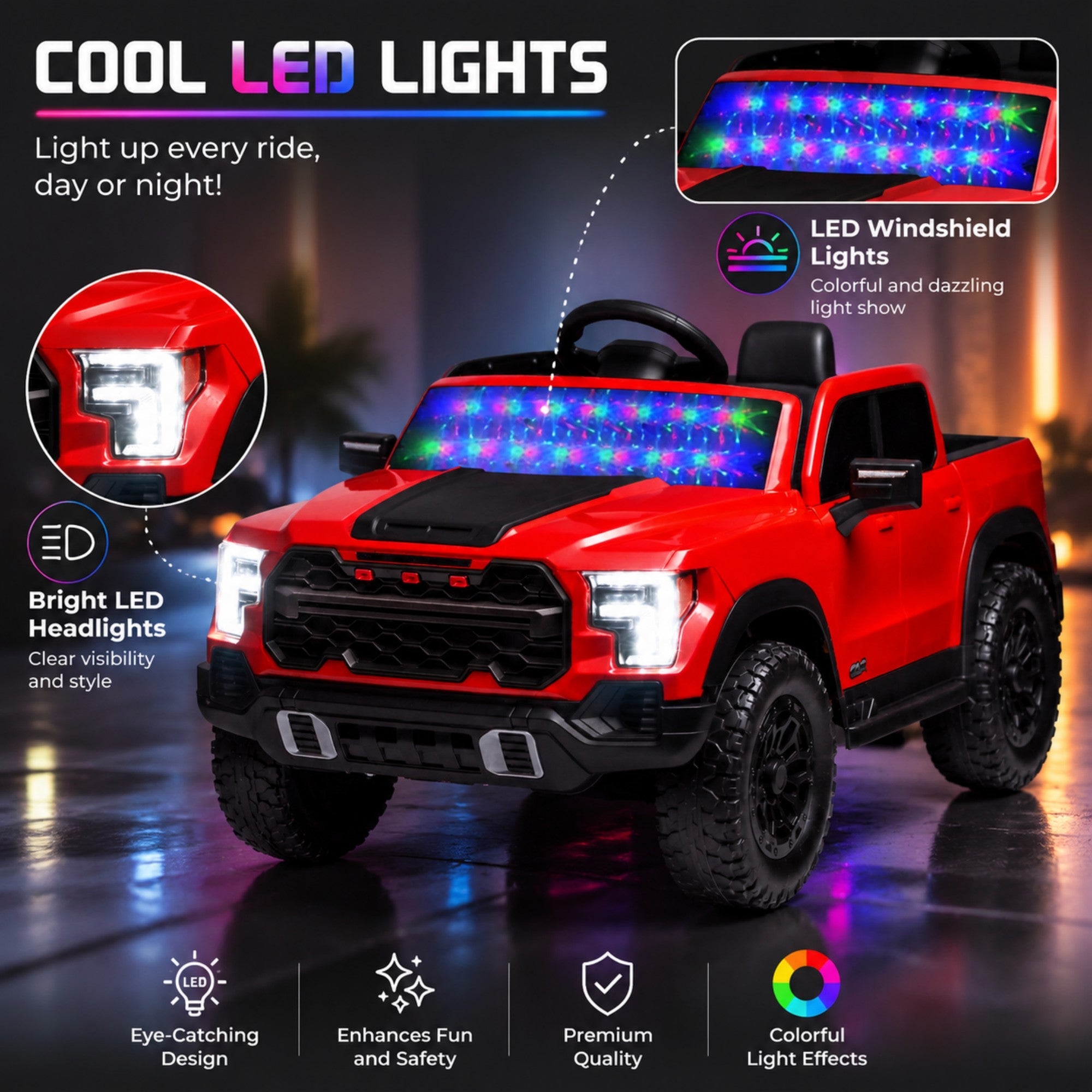 12V Kids Ride-On Car with Remote Control