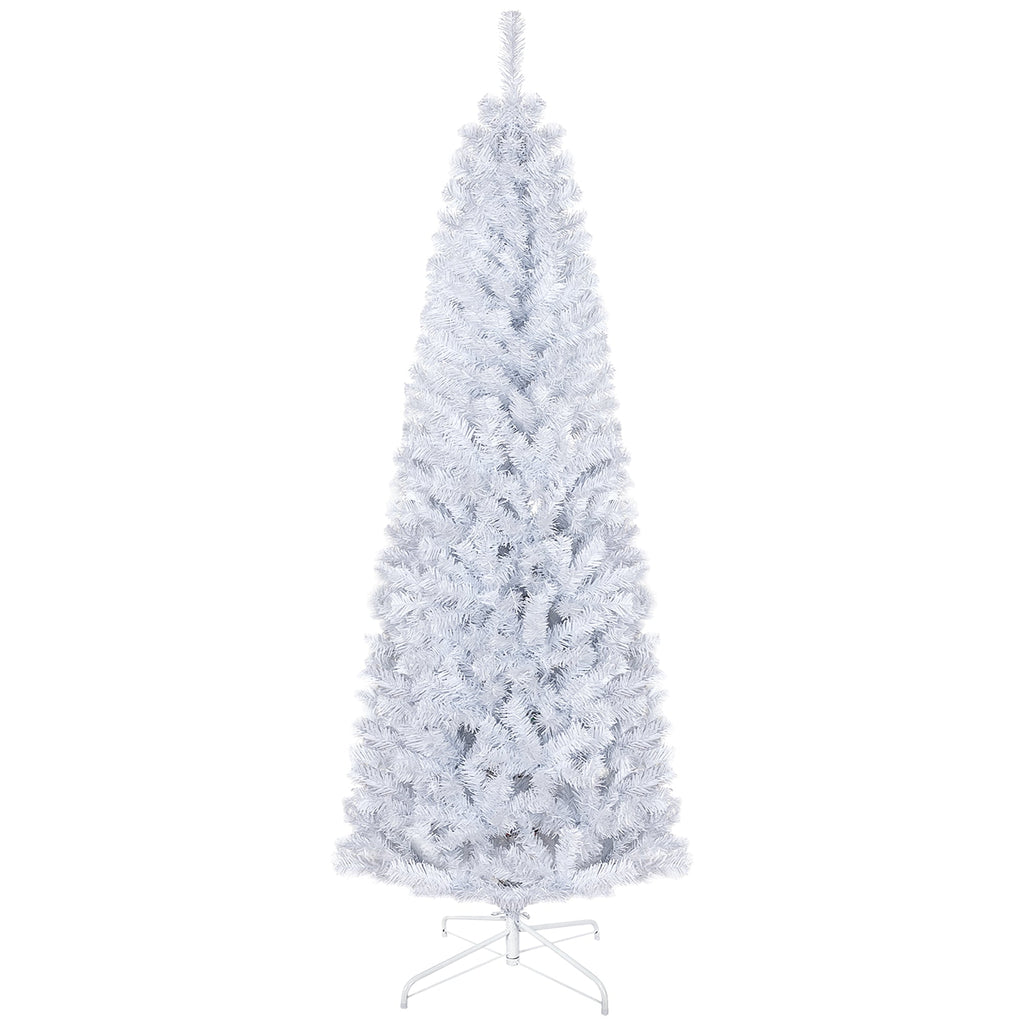 HOMCOM 6ft Pencil Christmas Tree