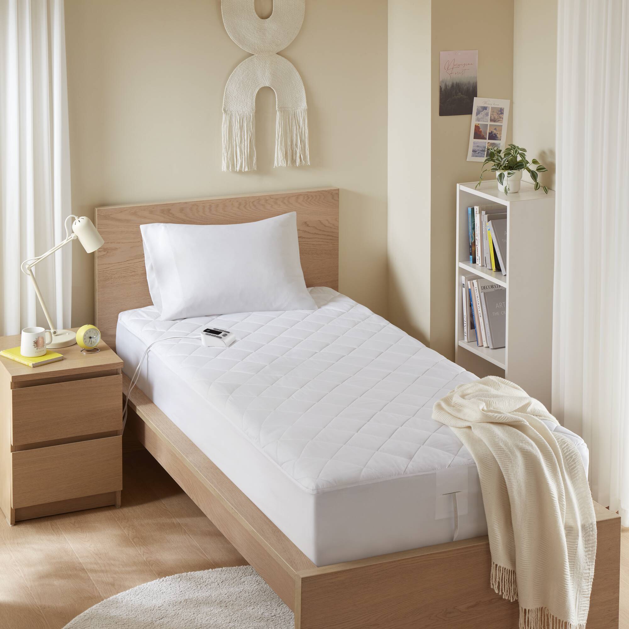 1-Piece Full Heated Mattress Pad