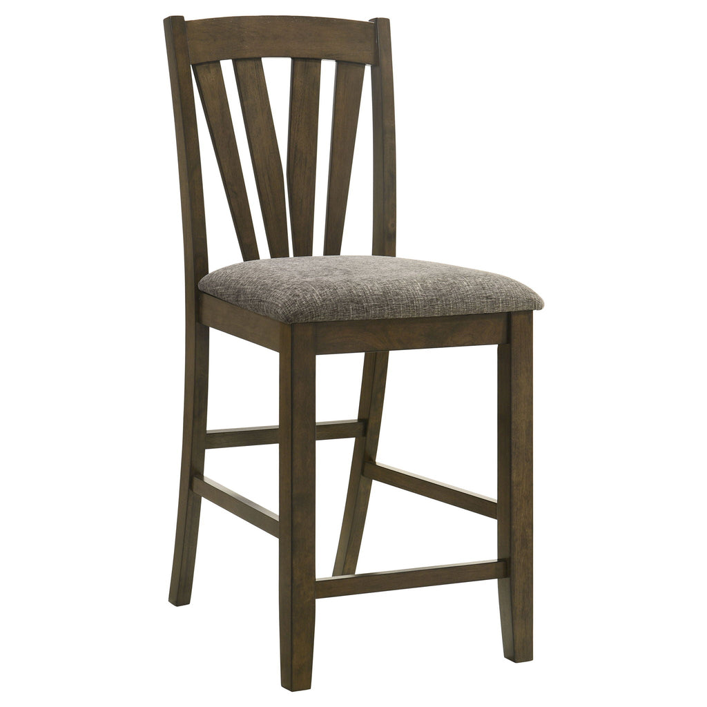 Maxine - 5 Piece Counter Height Dining Set - Brown