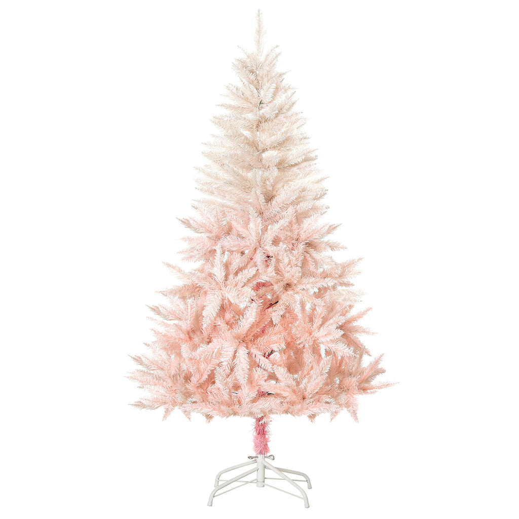 HOMCOM 7ft Unlit Spruce Artificial Christmas Tree