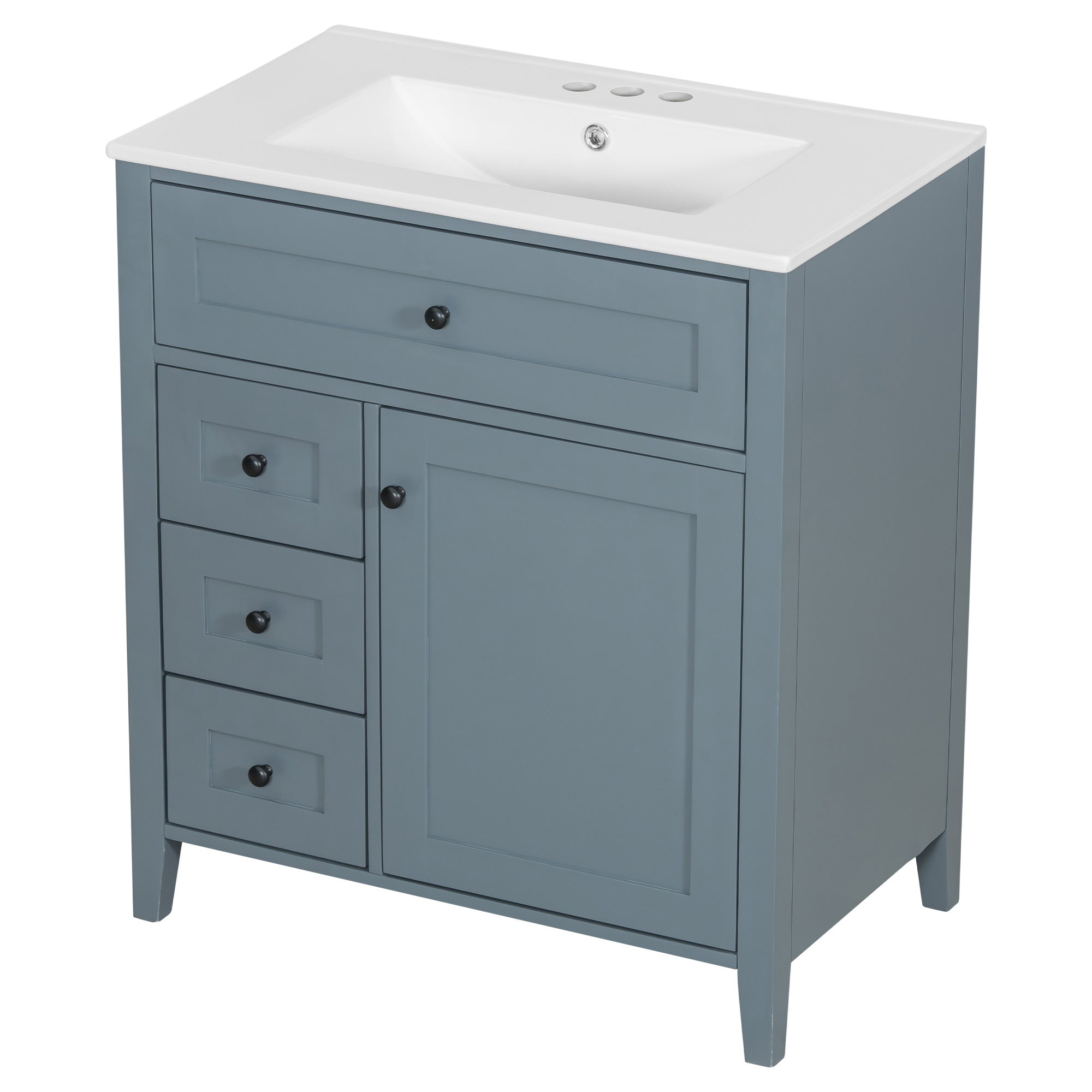 30-Inch Bathroom Vanity with Storage
