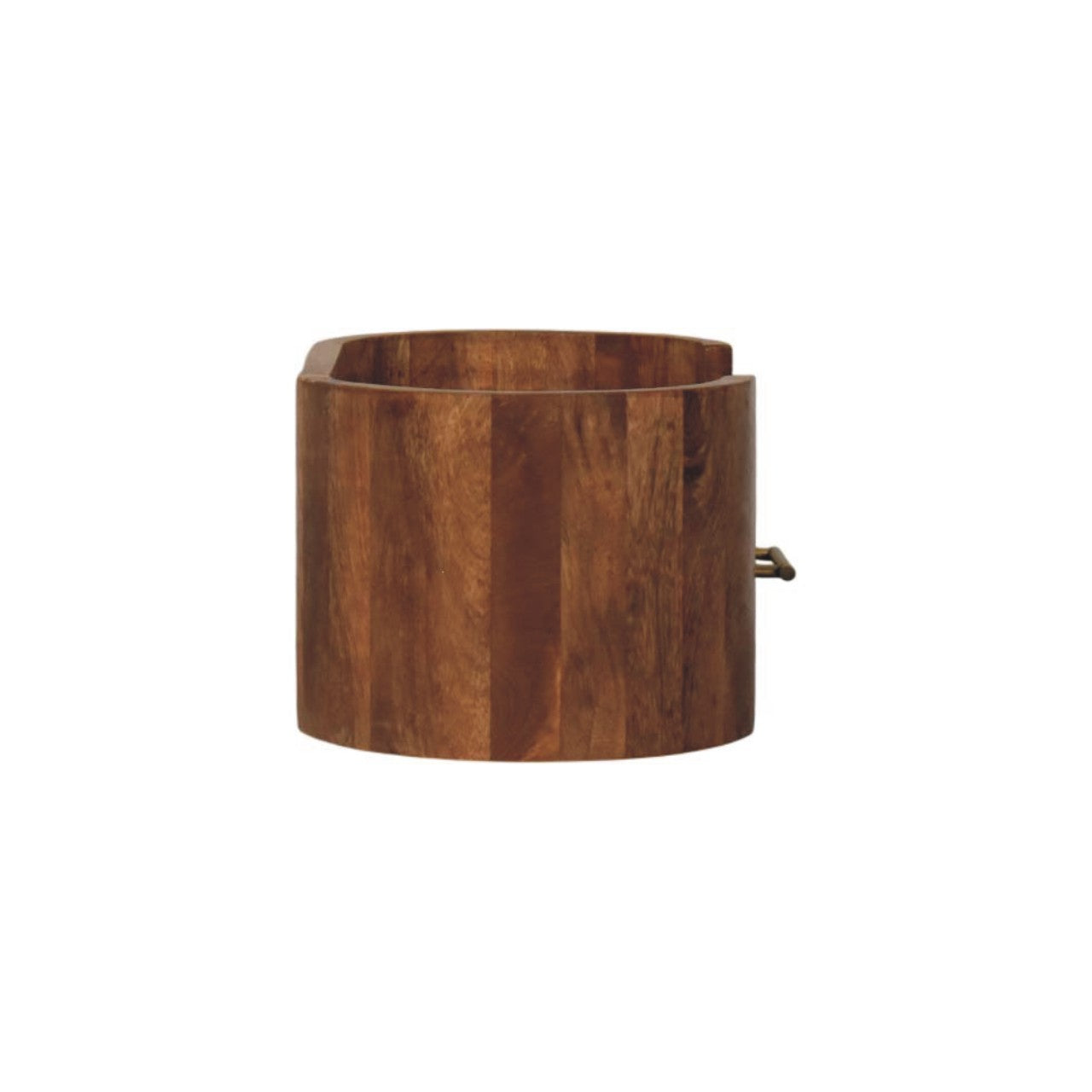 Solid Wood Valencia Curve Wall Bedside