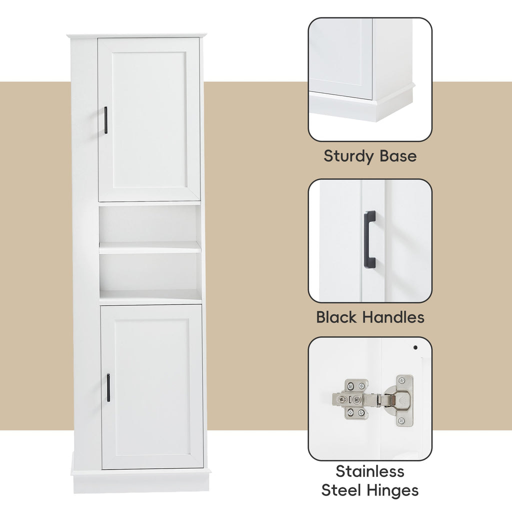 Tall Bathroom Storage Cabinet