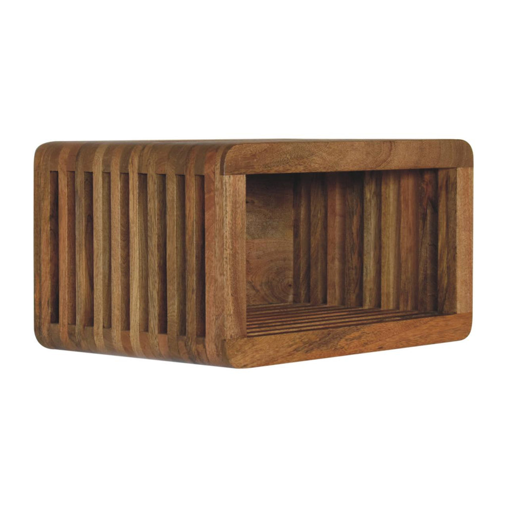 Soba Wall-Mounted Bedside, Open Storage
