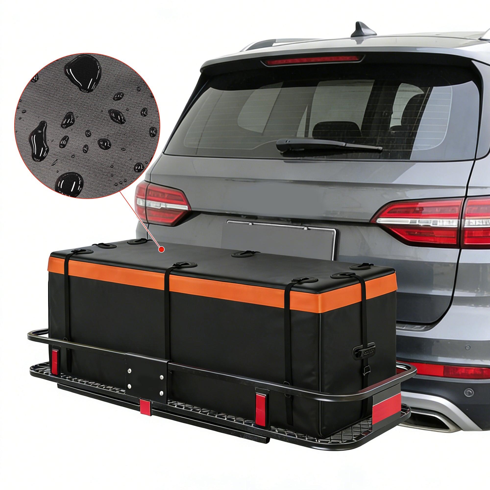 Heavy Duty Folding Hitch Mount Cargo Carrier