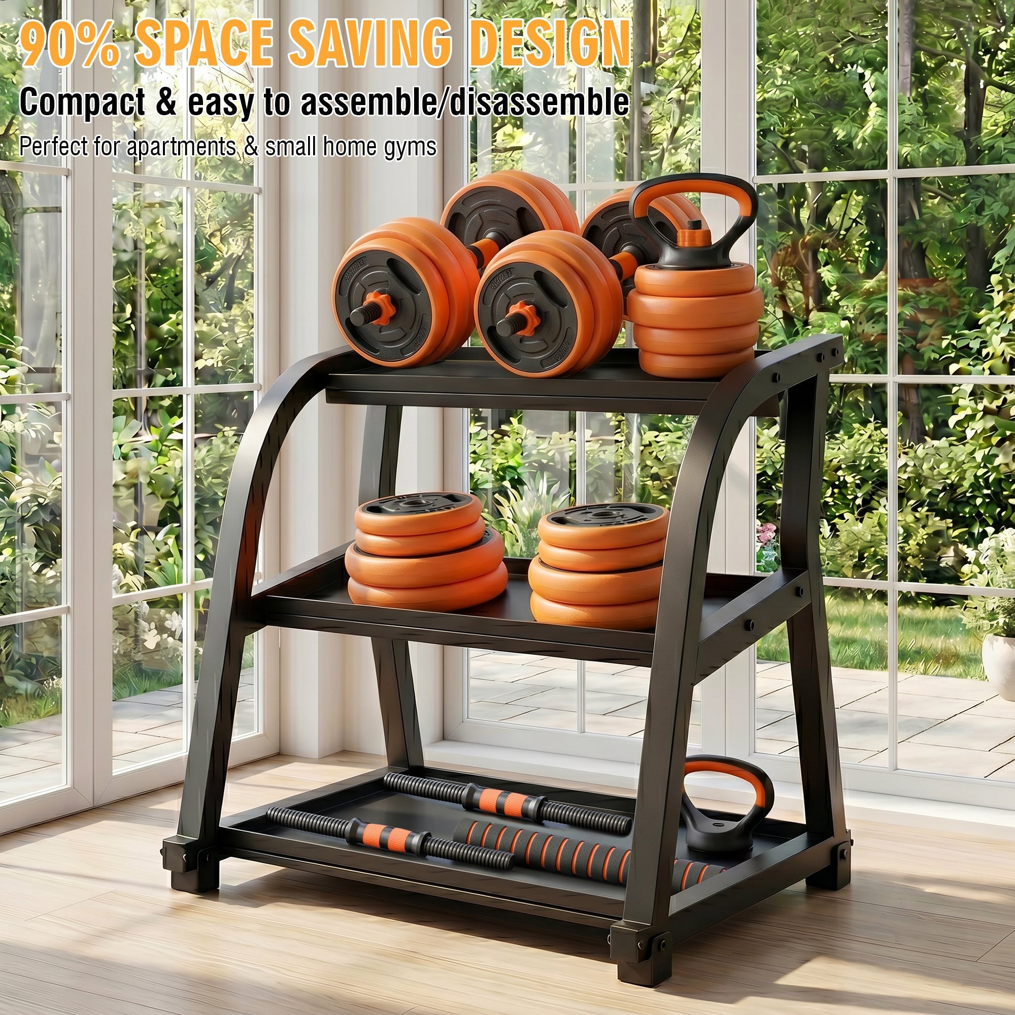 66LB Adjustable Dumbbell Set