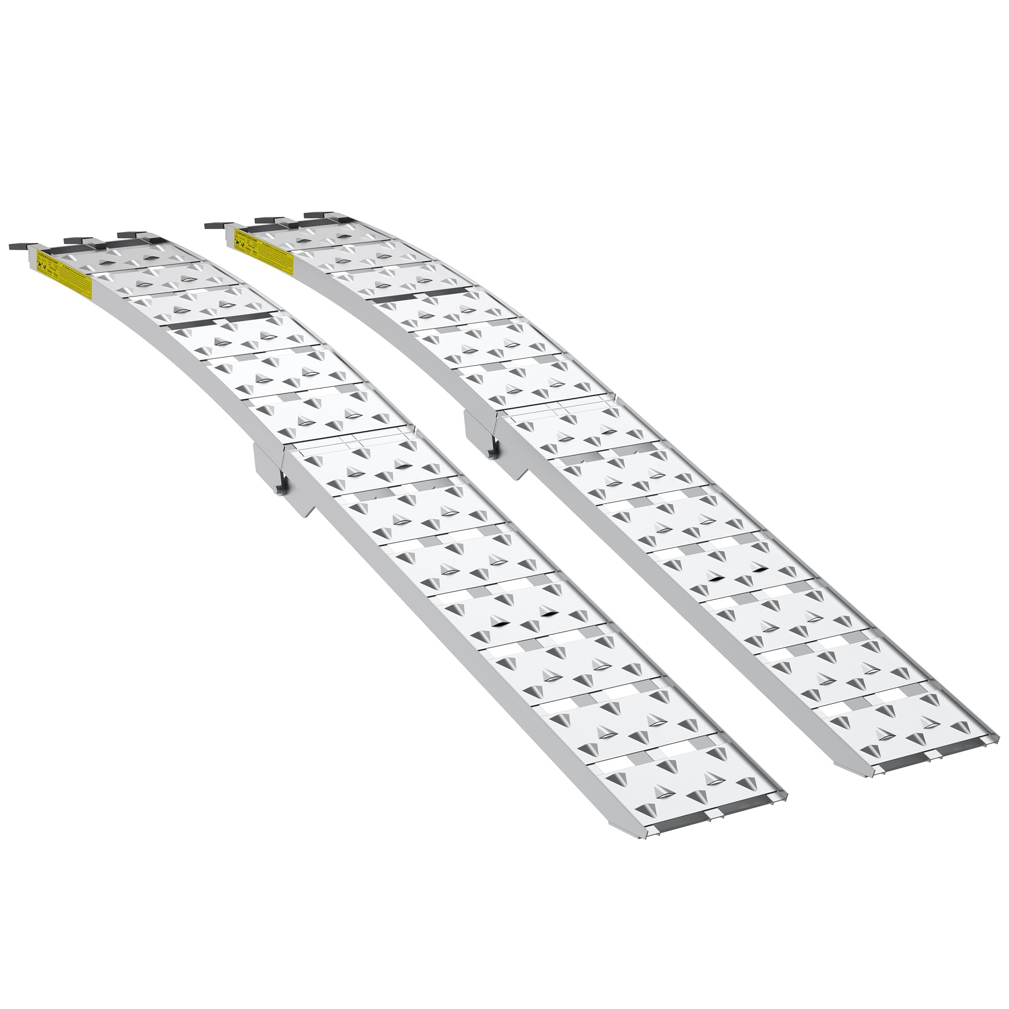 7.5FT Heavy Duty Aluminum Loading Ramp Set for Pickup Truck Beds