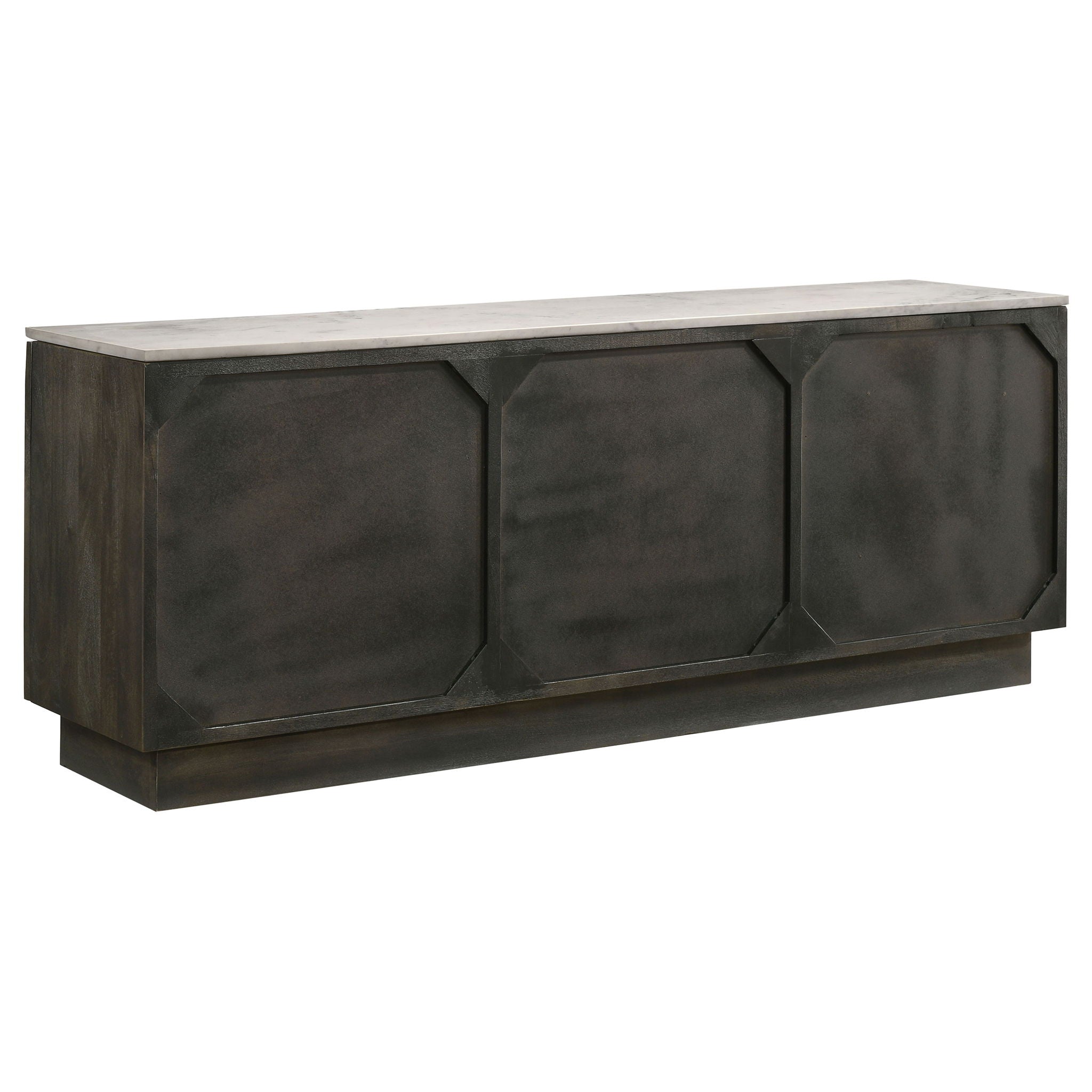 Metzger - 3 Door Sideboard Buffet - Gray