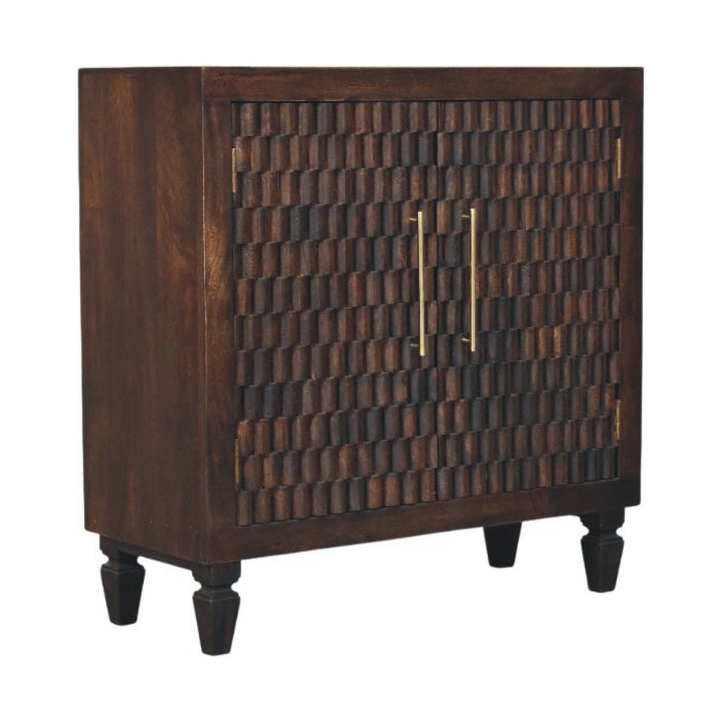 Solid Wood Vesta Textured Sideboard