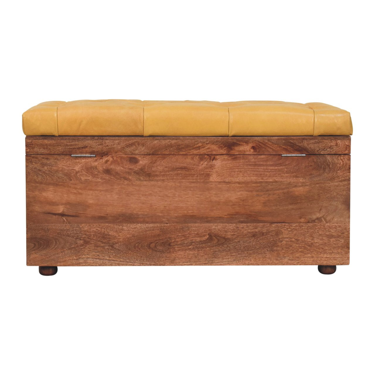 Solid Wood Buffalo Hide Honey