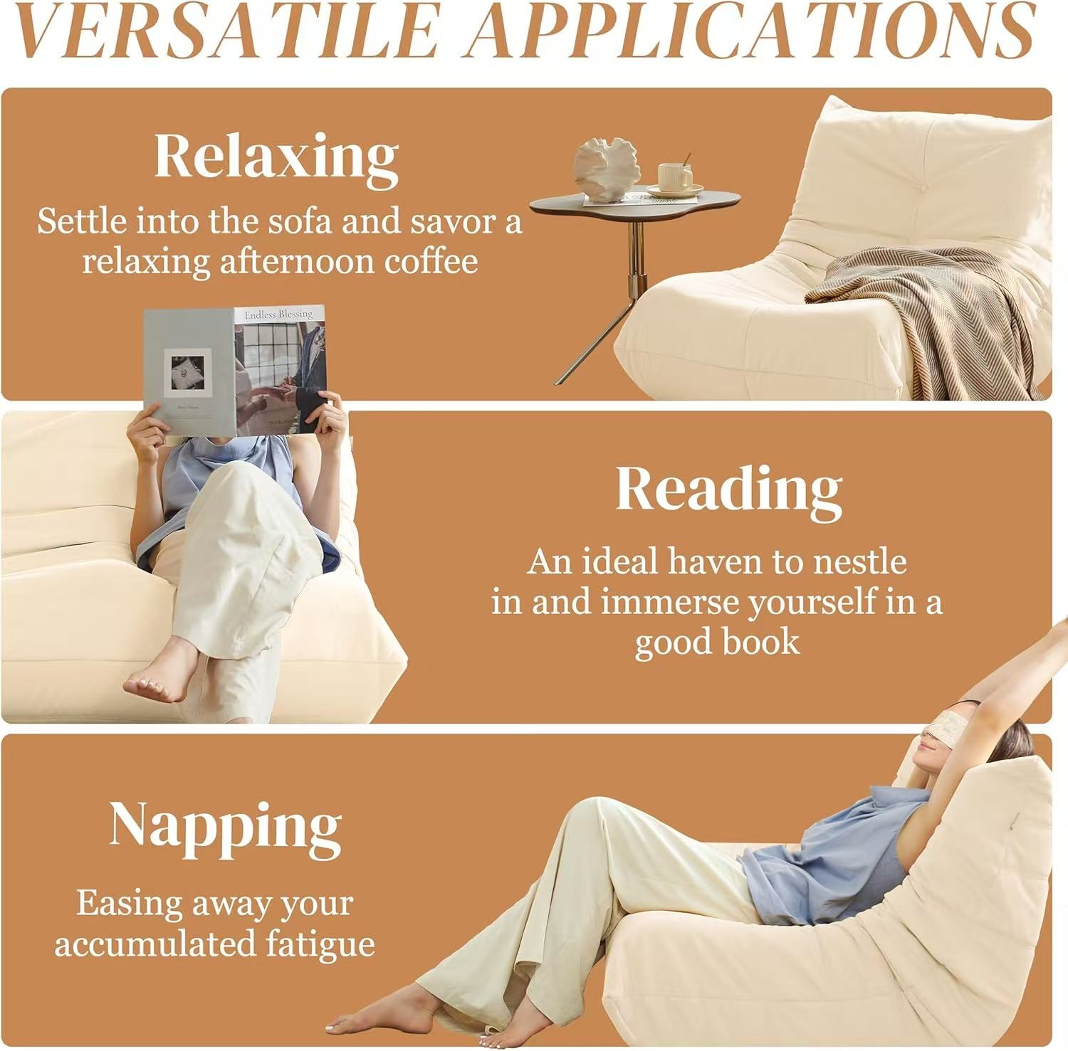 Luxury Accent Chair Button-Tufted Detail