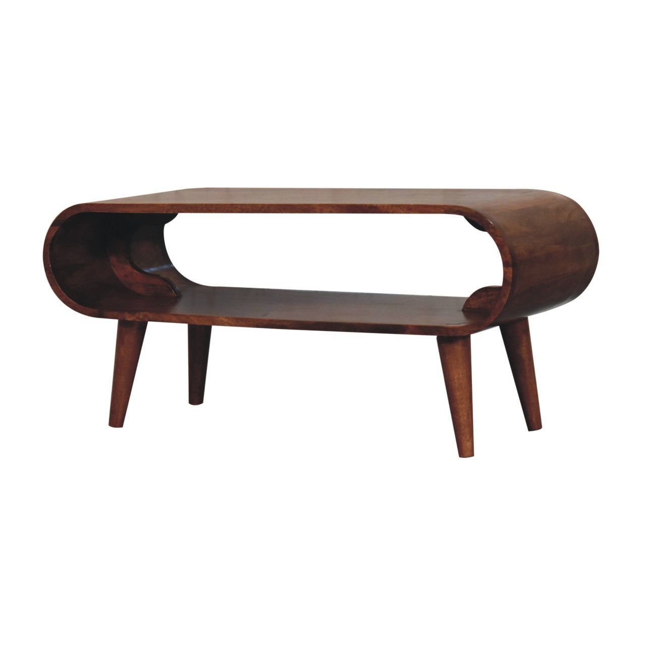Solid Wood Amaya Nordic Style Coffee Table