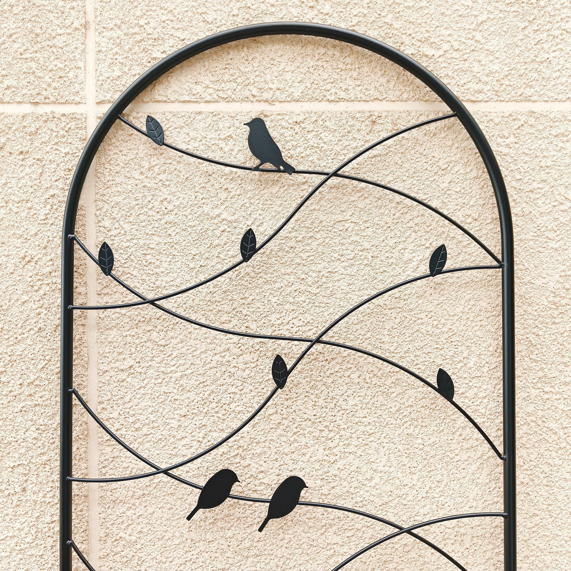 2 Pack Metal Garden Trellis 71" x 19.7" Rustproof Outdoor Plant Support